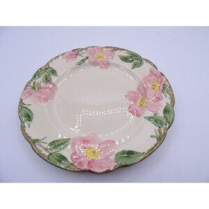 Franciscan Dinnerware Desert Rose Luncheon Plate 9 ½" diam. Vtg